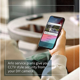Комплект из двух уличных камер Arlo Essential Spotlight, разрешение 1080p, Wi-Fi, с функцией обнаружения движения