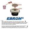 Комплект светодиодных диммеров EBROM DURO2000, 1001 + рамка 2511, кремово-белый