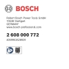 Manguera de aspiración antiestática Bosch con cierre de bayoneta y adaptador