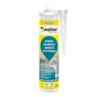Silicone sealant, mold-resistant, Weber 300 ml