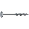 Tornillos para madera Spax 8x360 mm, T-Star plus, rosca parcial, 50 piezas