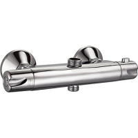 Edouard Rousseau Breva thermostatic shower mixer, chrome