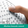 Hansgrohe Raindance Select E hand shower, 3 spray patterns, black-chrome