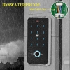 Sistema de acceso biométrico FST con huella dactilar, RFID y cerradura eléctrica