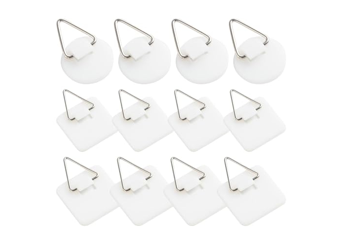 Invisible adhesive hooks for pictures and stylish wall decoration Invisible adhesive hooks for pictures and stylish wall decoration