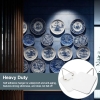 Invisible adhesive hooks for pictures and stylish wall decoration