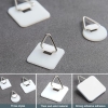Invisible adhesive hooks for pictures and stylish wall decoration
