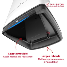 Ariston Quadris WiFi 150L Compact Electric Water Heater Smart Eco Evo