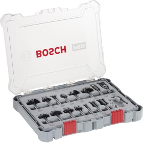 Профессиональный набор сверл и фрез Bosch, для дерева, хвостовик Ø8 мм