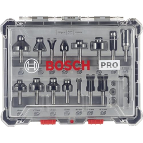Профессиональный набор сверл и фрез Bosch, для дерева, хвостовик Ø8 мм