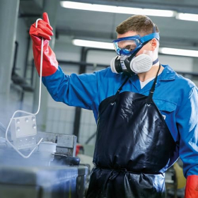 Media máscara Dräger X-plore 3300: protección respiratoria con filtros A2P3 para un uso versátil
