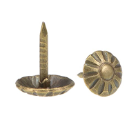 Sourcing Map Polsternägel 8 mm Kopf, antik Bronze, 100 Stück, für Möbel und Dekoration