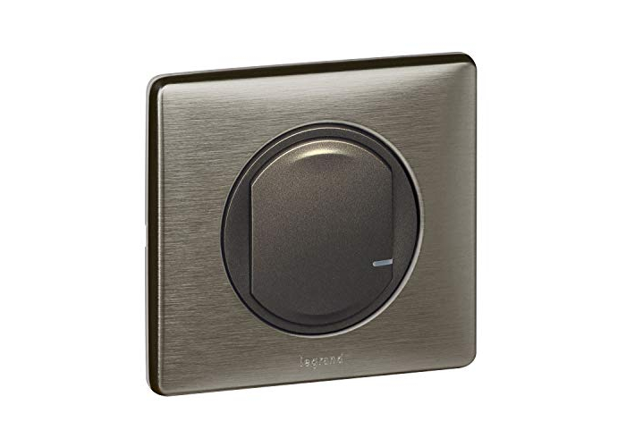 Funkschalter Cеliane von Legrand, Metall Tungsten Funkschalter Cеliane von Legrand, Metall Tungsten