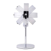 Zdong LED desk mirror, rotatable & dimmable, lightweight metal, USB rechargeable, dual size
