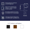 Уплотнитель для окон 4 мм – Highwings, коричневый, 10 м, гибкий и простой в установке
