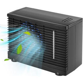 Mobiler Ejoyous Auto-Klimagerät Ventilator 12V – Tragbarer Luft- und Wasser-Kühler