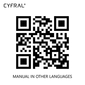 Cyfral Smart 5p Universelles Haustelefon 4–6 Leitungen