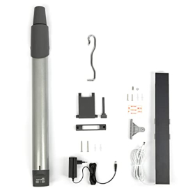 Premium Smart Home radio-controlled awning drive with solar panel, battery & power supply from Schellenberg