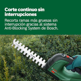 Аккумуляторный триммер и кусторез Bosch AdvancedShear 18V-10 от Bosch, 18 В, с аккумулятором 2,0 А·ч, до 85 м² на одной зарядке