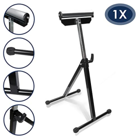 Height-adjustable rolling stand 68–108 cm up to 90 kg – Sonnewelt – Foldable with anti-slip feet