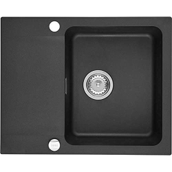 Franke Orion Tectonite built-in sink Onyx, chrome