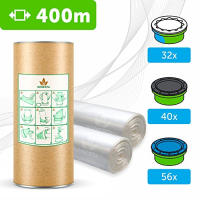 Paquetes de recarga ECO de 400 m para Tommee Tippee, con barrera contra olores.
