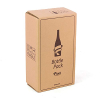 Cajas para envío de botellas, paquete de 2 (5 unidades) SOLO CAJAS, embalaje de alta protección, ecológico