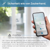 SIEGENIA Smart-Fenstergriff Gen 2 Anthrazit – Vernetzte Steuerung & Komfortfunktion