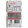 Edelstahl Tackerklammern SK64-20, 50 mm – Bosch, 2000 Stück, Silber