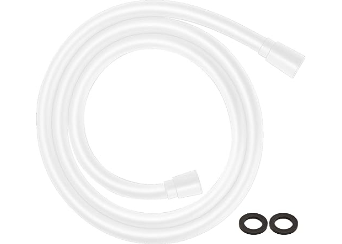 hansgrohe Isiflex shower hose 1.60 m, anti-twist, kink-resistant, matt white hansgrohe Isiflex shower hose 1.60 m, anti-twist, kink-resistant, matt white