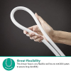 hansgrohe Isiflex shower hose 1.60 m, anti-twist, kink-resistant, matt white