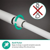 hansgrohe Isiflex shower hose 1.60 m, anti-twist, kink-resistant, matt white