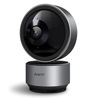 2K 3MP Indoor Camera, 5 GHz WiFi, 360° View, AI Motion Detection, Night Vision, Two-Way Audio