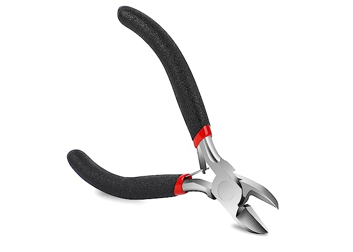 Precision side cutters for crafts, jewelry wire, cables and fine work Precision side cutters for crafts, jewelry wire, cables and fine work