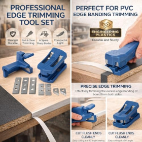 Recortadora de cantos para madera y melamina, herramienta manual para cantos de muebles