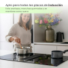 MoreCore induction hob protective mat, 5-piece set, also usable as a trivet