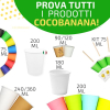 Cocobanana Pappbecher 180 ml für heiße und kalte Getränke, Weiß