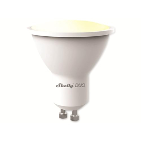 Shelly Duo RGBW GU10 WLAN Smart Lampe mit Dimmfunktion und Farbwechsel