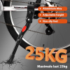 Caballete lateral para bicicleta Vinabo, ajustable en altura, fabricado en aleación de aluminio.