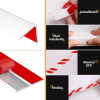 Tiras protectoras autoadhesivas para esquinas, flexibles e impermeables, para puertas y paredes.