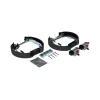 BOSCH KS666 brake shoe set for drum brakes, pre-assembled complete set for the rear axle