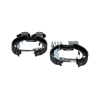 BOSCH KS666 brake shoe set for drum brakes, pre-assembled complete set for the rear axle