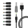 Кабель-адаптер питания LANMU USB-to-DC с 8 разъемами постоянного тока