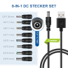 Кабель-адаптер питания LANMU USB-to-DC с 8 разъемами постоянного тока