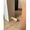 Beechwood furniture handles for drawers and cabinet doors, set of 2