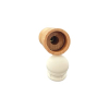 Beechwood furniture handles for drawers and cabinet doors, set of 2