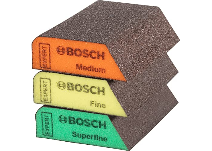 Bosch Professional EXPERT S470 Handschleifschwämme, 3er-Set, mittel/fein/sehr fein Bosch Professional EXPERT S470 Handschleifschwämme, 3er-Set, mittel/fein/sehr fein