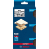 Bosch Professional EXPERT S470 Handschleifschwämme, 3er-Set, mittel/fein/sehr fein