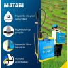 Обприскувач Matabi Super Green 12 під тиском, 12 л, з регулятором тиску