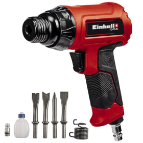 Einhell TC PC 45 Druckluft Meißelhammer Set mit 4 teiligem Meißelsatz